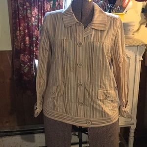 Christopher and Banks light weight Blazer size med